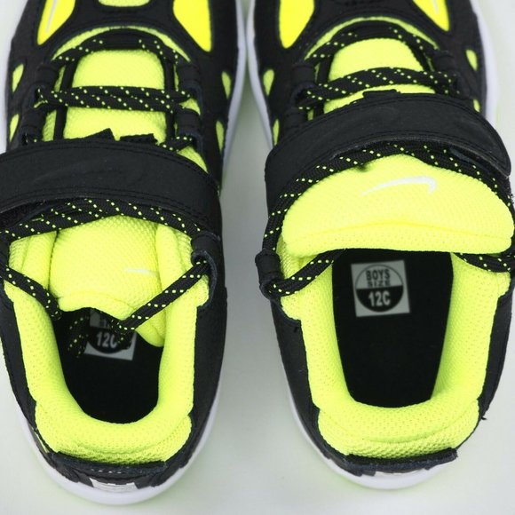 Nike Turf Raider TD Toddler Shoes Black White Volt - Picture 6 of 12